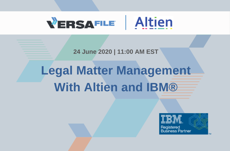 Legal Matter Management with Altien & IBM