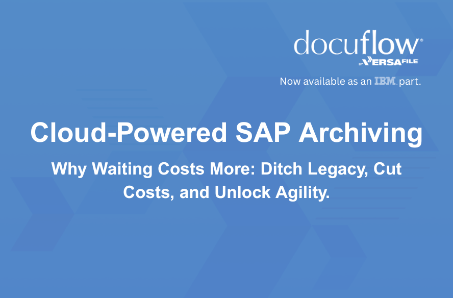 Cloud-Powered SAP Archiving